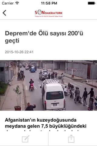 Son Dakika Türk screenshot 3
