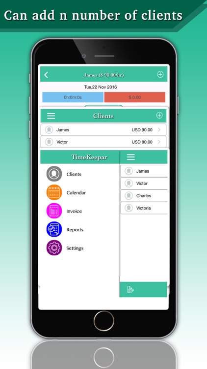 Hours Logger - Invoices & Client Billing