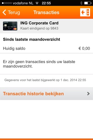 ING Corporate Card App screenshot 3