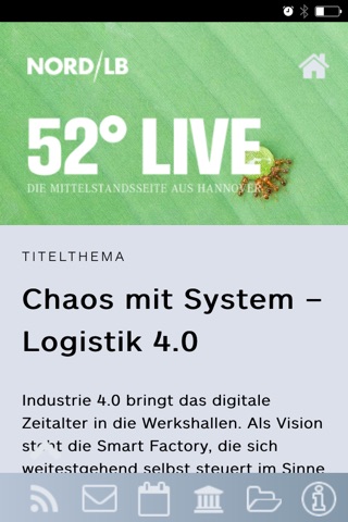 52° LIVE - Die Mittelstandsseite aus Hannover screenshot 2