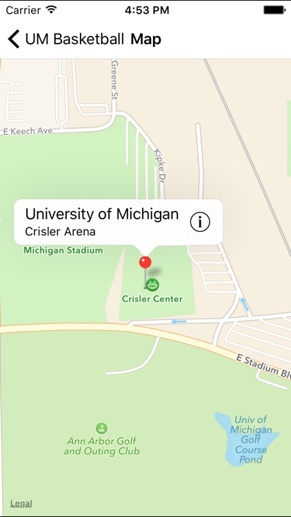 Basketball - University of Michigan Wolverines screenshot-3
