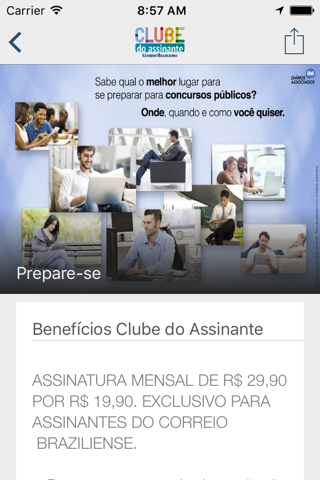 Clube do Assinante CB screenshot 3