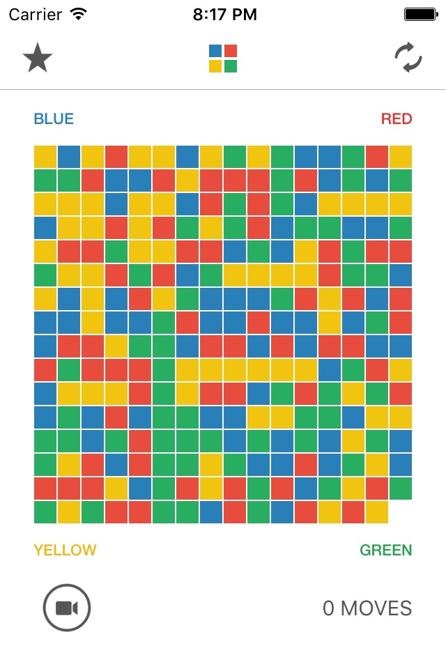 BRYG - A strategy board game of colored blocks screenshot 3