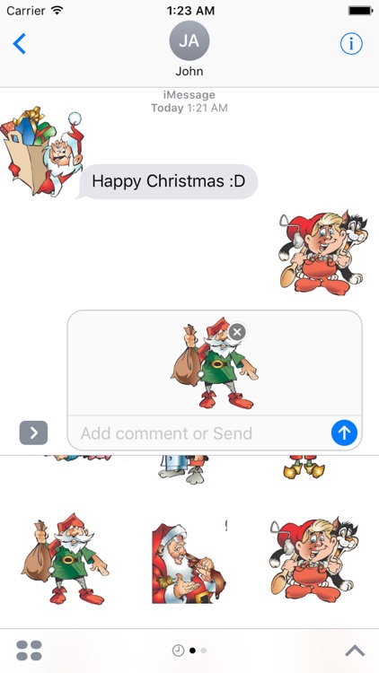 Happy Christmas Sticker Pack 01 screenshot-3