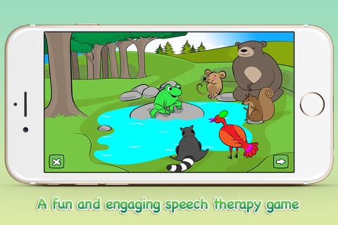 Frog Game 1 - sounds for reading screenshot 3