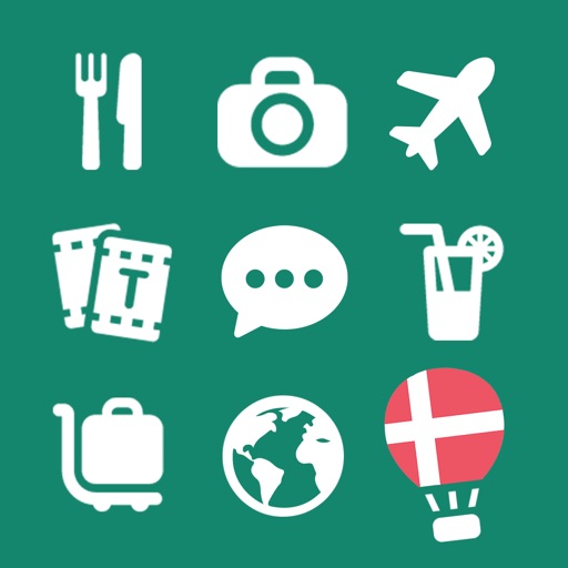 LETS Travel Denmark! Talk Danish Phrase Guide Book