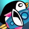 Funky Penguin Flick Jumper - cool sky racing arcade game