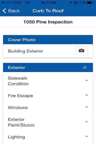 Structure Properties Inspection App screenshot 2