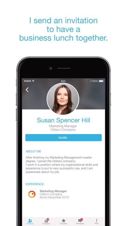 LikeLunch: the business meet-ups application screenshot-3
