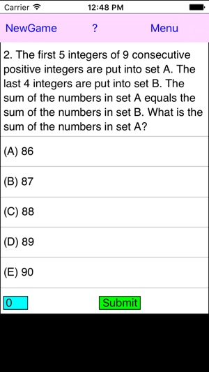 TroveMath 4 Number Operation Practice