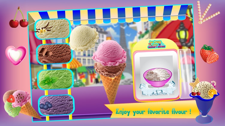 Ice Cream Maker - Free kids Cooking Games