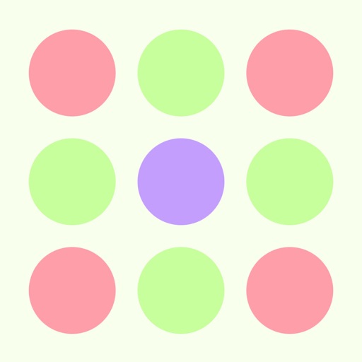 Angry Dot - Link the same type dot 6X6 iOS App