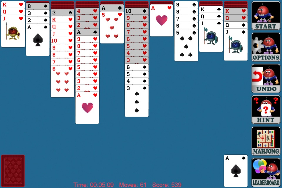 Spider Solitaire! Full screenshot 2