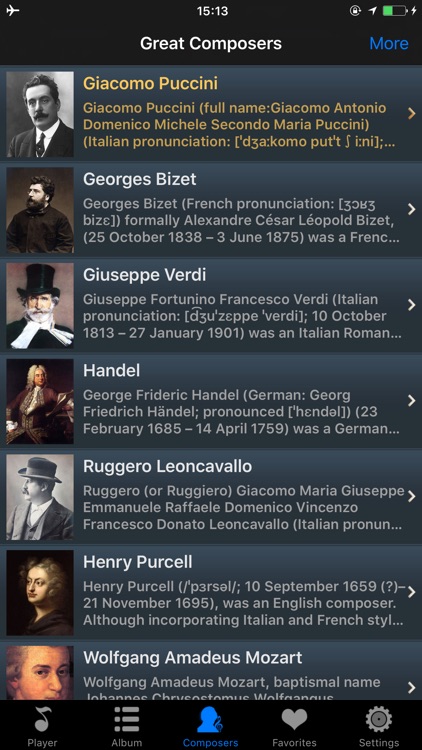 opera classical music songs - extreme mini player