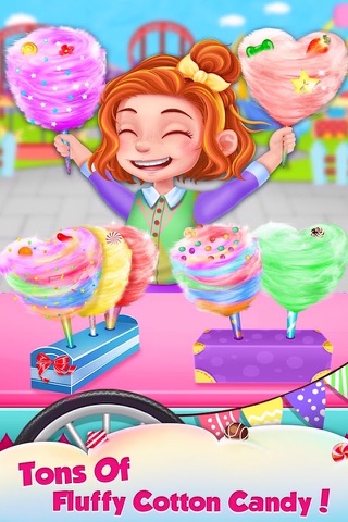 Sweet Cotton Candy Making & Baking games for Kids screenshot 2