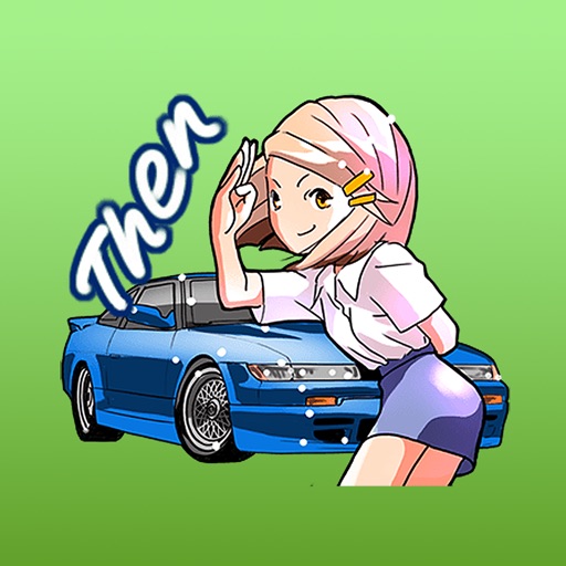 Cars and Girls Stickers for iMessage Vol 1