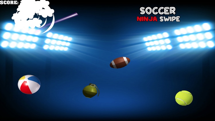 Soccer Ninja Knife Swipe screenshot-3