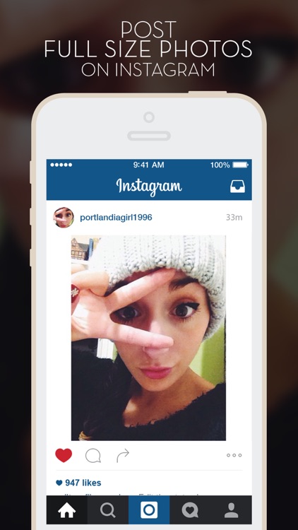 NoCrop - Post full size photos (Instagram edition)