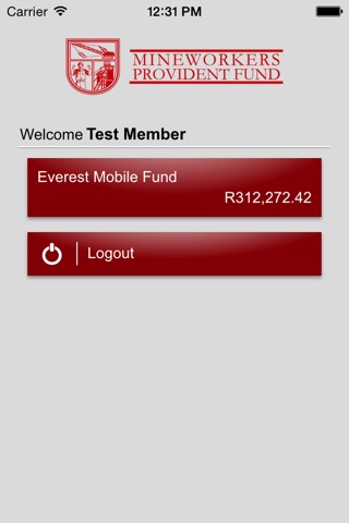 Mineworkers Provident Fund screenshot 2