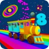 Numbers Train Space: Preschool Game For Children