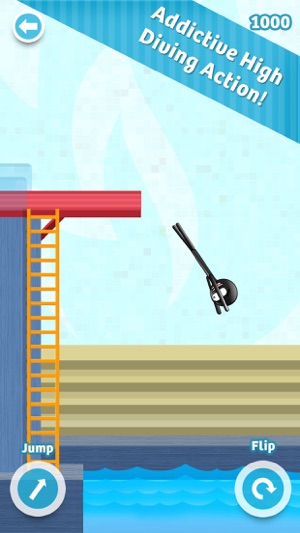 Stickman High Diving - Touch, Jump & Flip!(圖1)-速報App