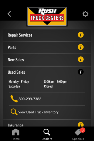 Rush Truck Centers screenshot 2