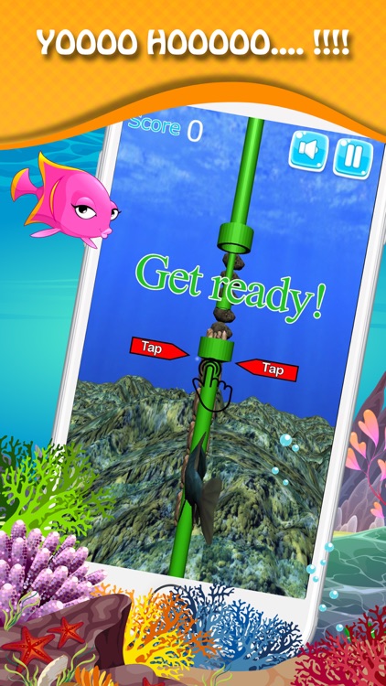 Splashy Fish - Underwater flappy gold fish game