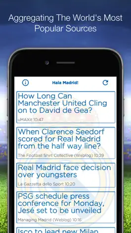 Game screenshot Soccer News For Real Madrid CF - Football Headlines For Madridista hack