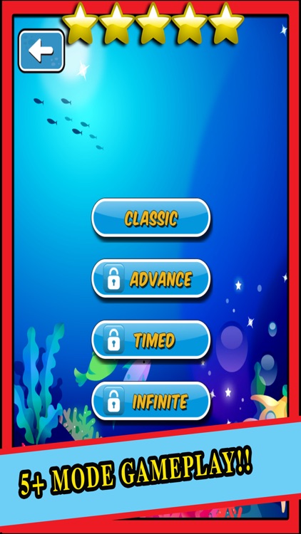 Ocean Splash - 3 Matching Puzzle Game Set Under the Sea screenshot-3