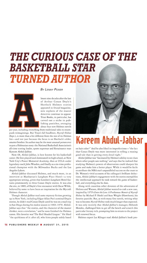 【图】Publishers Weekly(截图2) 【图】Publishers Weekly(截图2)