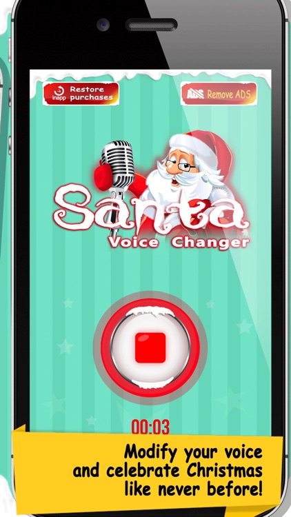 Santa Claus Voice Changer Christmas Sound Booth screenshot-3