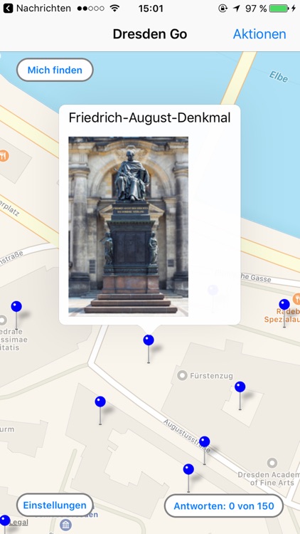 Dresden Go - Reiseführer und Quiz App