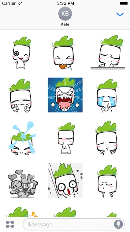 Square Head Animated by Binh Pham