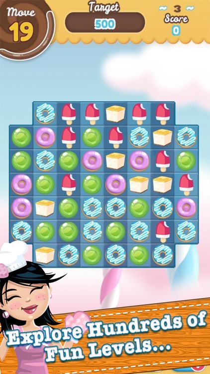 Candy Sweet Fruit Splash - Match and Pop 3 Puzzle screenshot-3