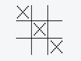 Let’s Play Tic Tac Toe is a fun set of stickers to play tic tac toe