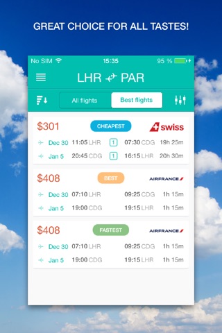 MaxAvia: Book cheap flights all around the world screenshot 3