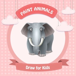 Paint Animals : Draw for Kids - Coloring Book