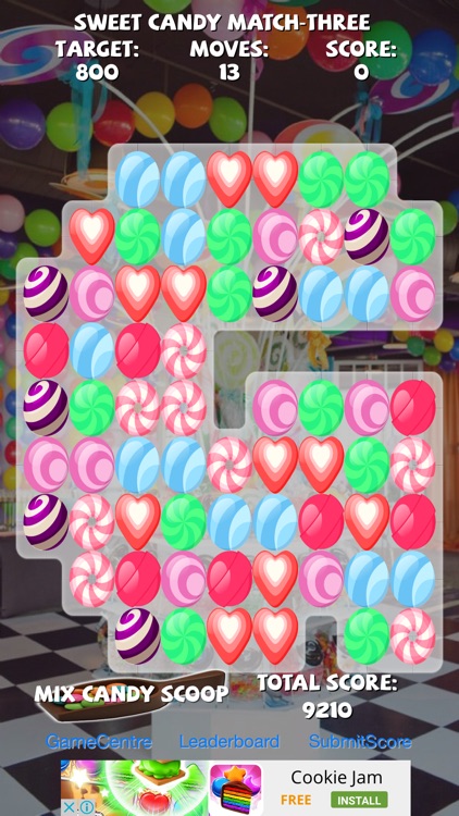 Sweet Candy Match Three 3 In Row Game Free Edition screenshot-4