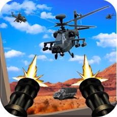 Activities of Gunship Helicopter Shoot War