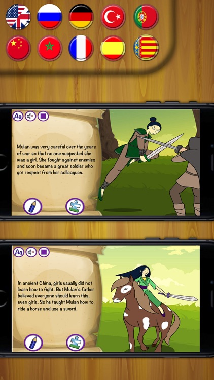 Mulan classic tales for kids - Premium