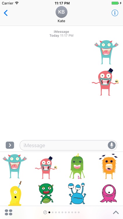 Halloween Stickers - Cute Halloween Monsters screenshot-4