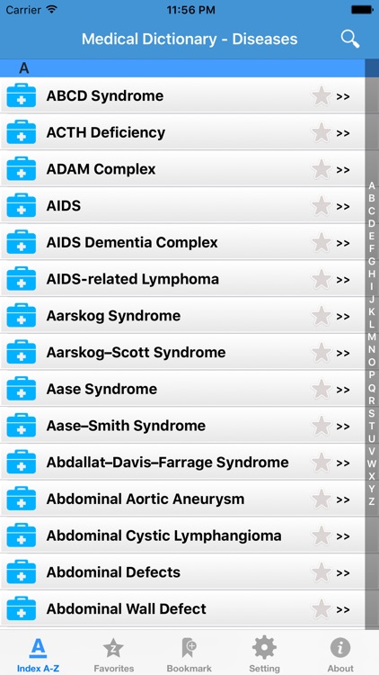 Medical Dictionary - Diseases screenshot-3