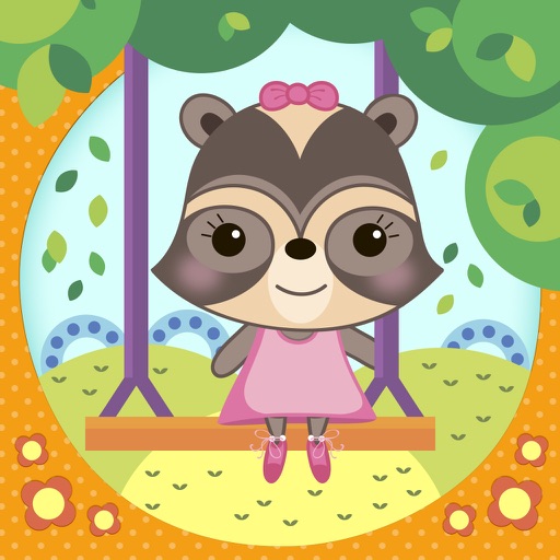 Baby Raccoon : Adventure On Playground