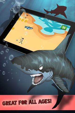 Big Shark Jetpack Ride: Dream World Adventure Pro screenshot 2