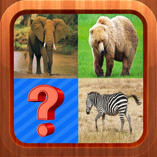 Animals Picture Quiz Word Learning Puzzles Games iOS App