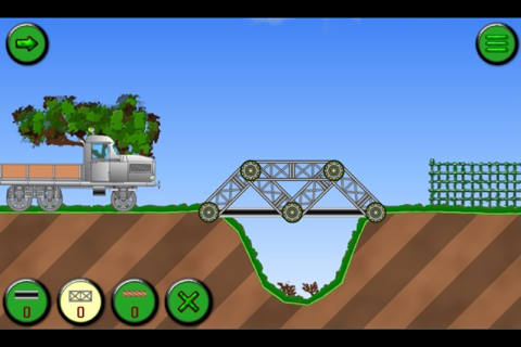 Скриншот из Railway bridge - Bridge construction simulator