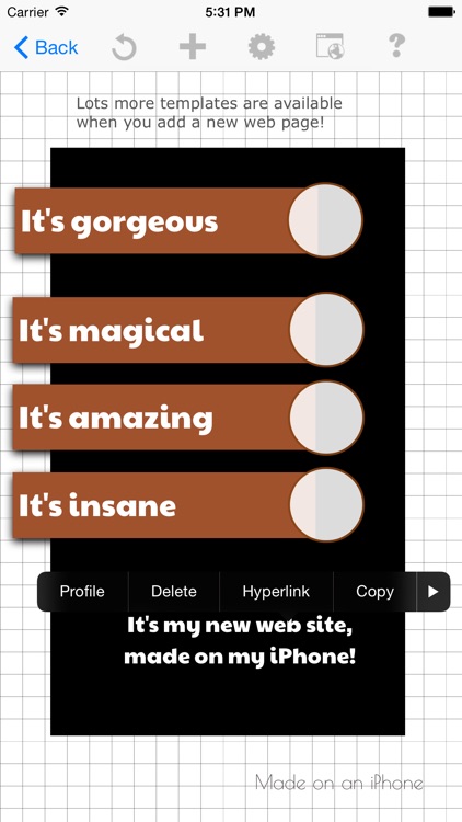HTML Egg Website Creator