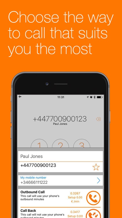 Infocaller Lite: cheap international calls