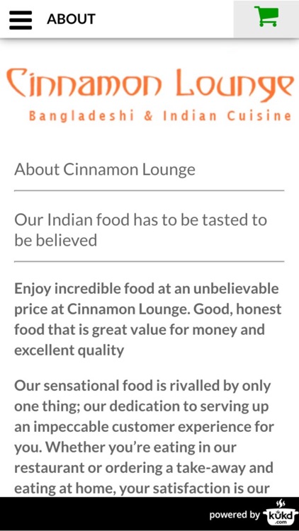 Cinnamon Lounge Indian Takeaway screenshot-3