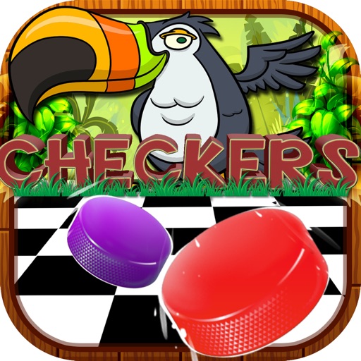 Checkers Board Puzzle Birds Games Pro with Friends Icon